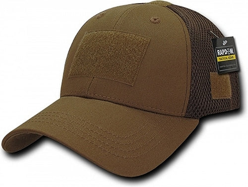 Rapdom Tactical Low Crown Air Mesh Tactical Caps Coyote
